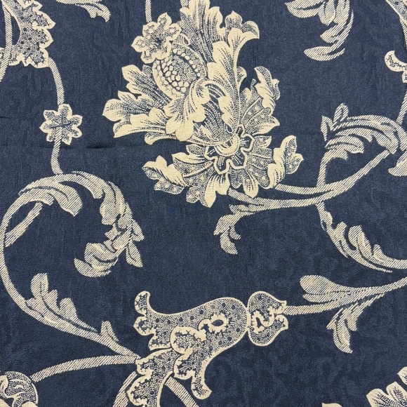 2 VTG Croscill Damask Jacquard STD. Pillow SHAMS 25 X 20 Rope detail Flanged USA - Picture 5 of 14